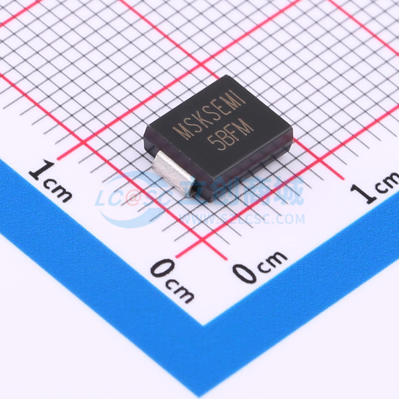 5.0SMDJ33CA实物图