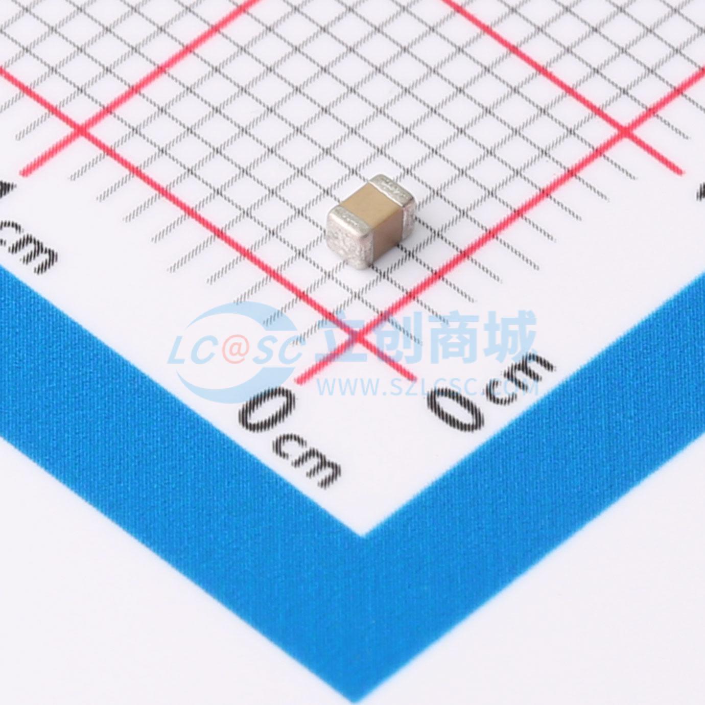 点击查看大图 C0805C105K5RAC7800实物图