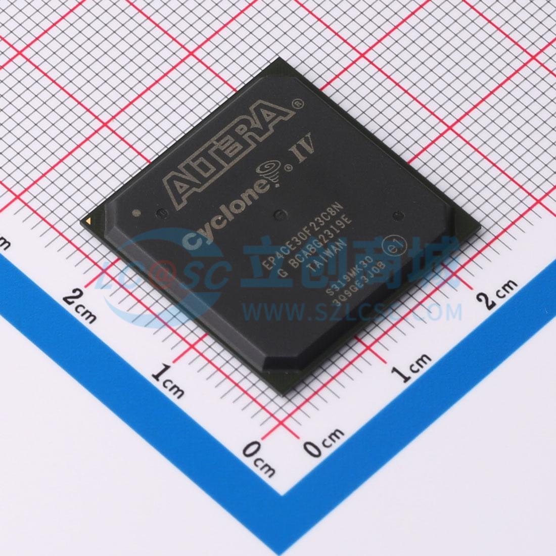 点击查看大图 EP4CE30F23C8N实物图