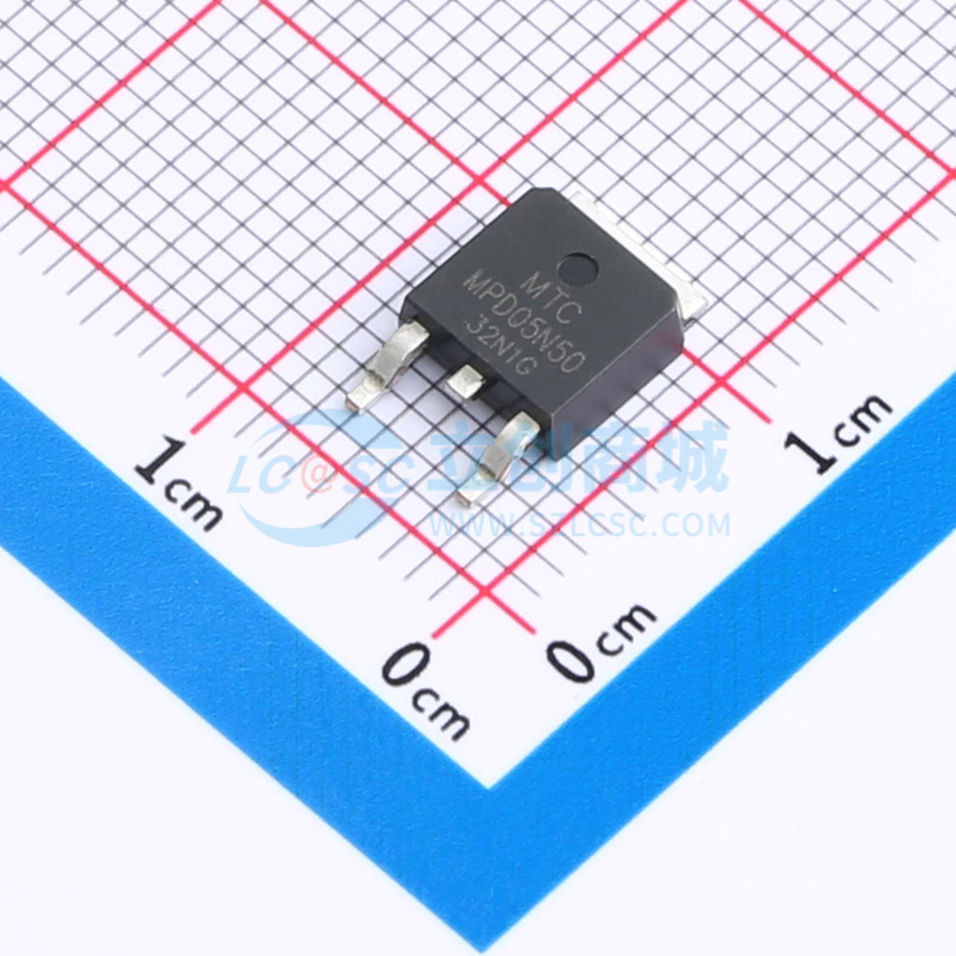 点击查看大图 MPD05N50实物图