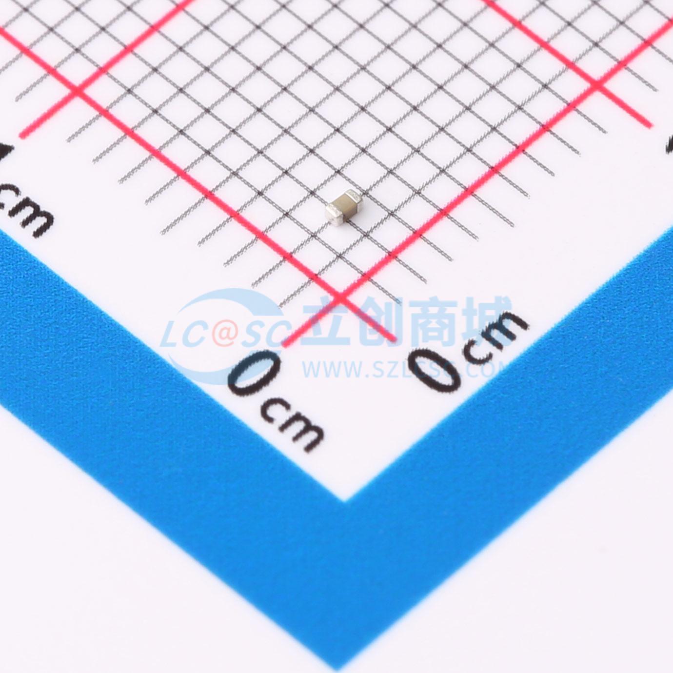 点击查看大图 HGC0402R5225K100NTEJ实物图