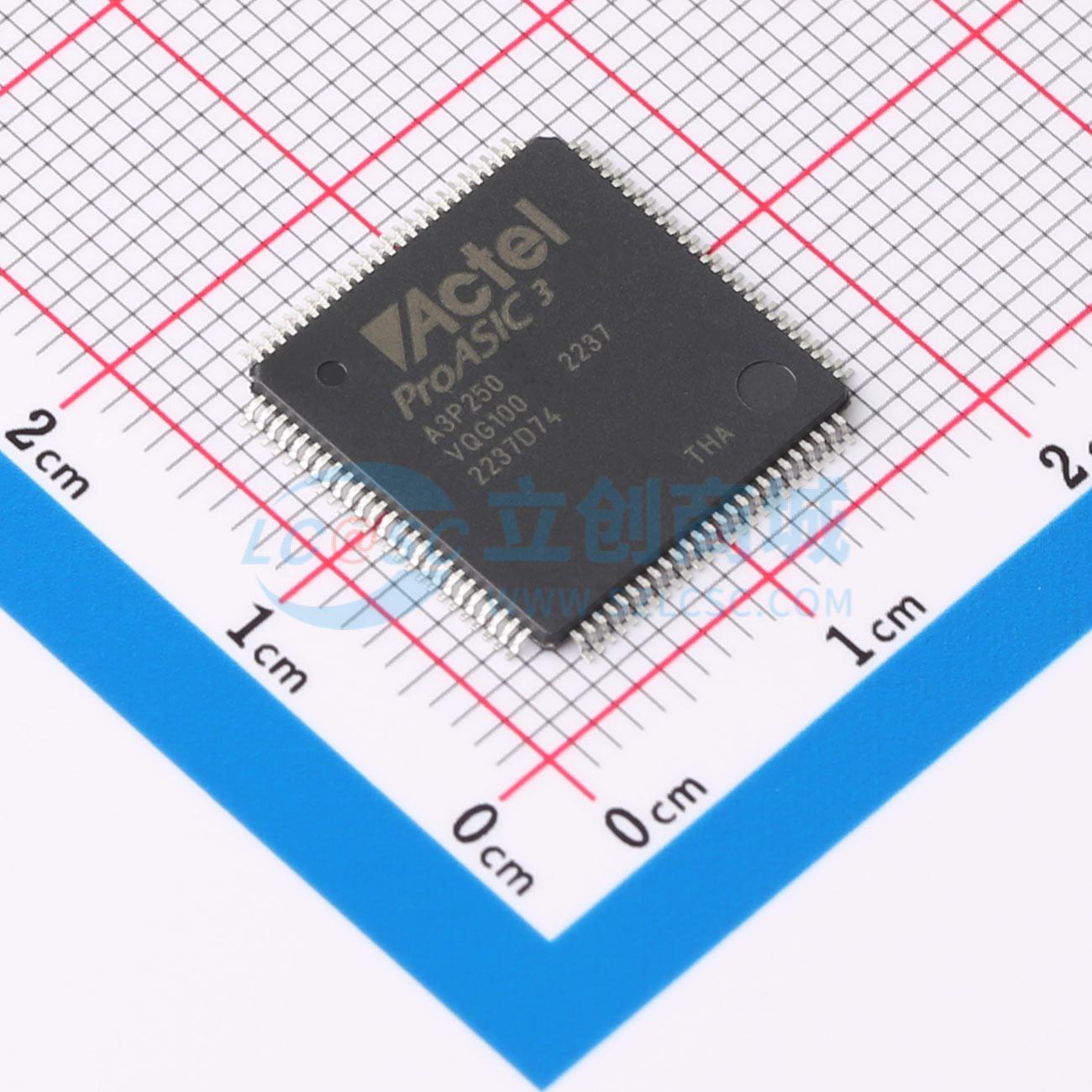 点击查看大图 A3P250-VQG100实物图