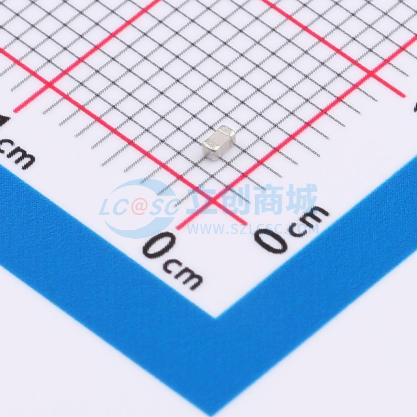 点击查看大图 CC0603CRNPO0BN7R5实物图