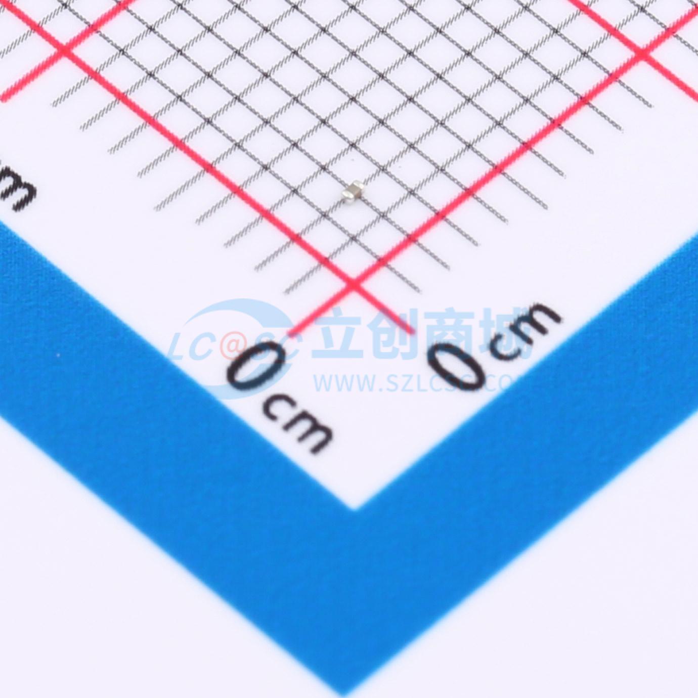 点击查看大图 TCC0201X5R104M250ZT实物图