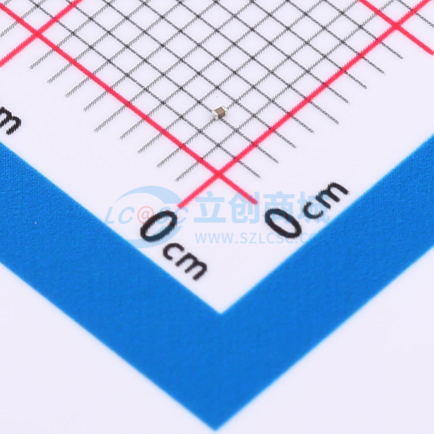 点击查看大图 TCC0201X5R102K250ZT实物图