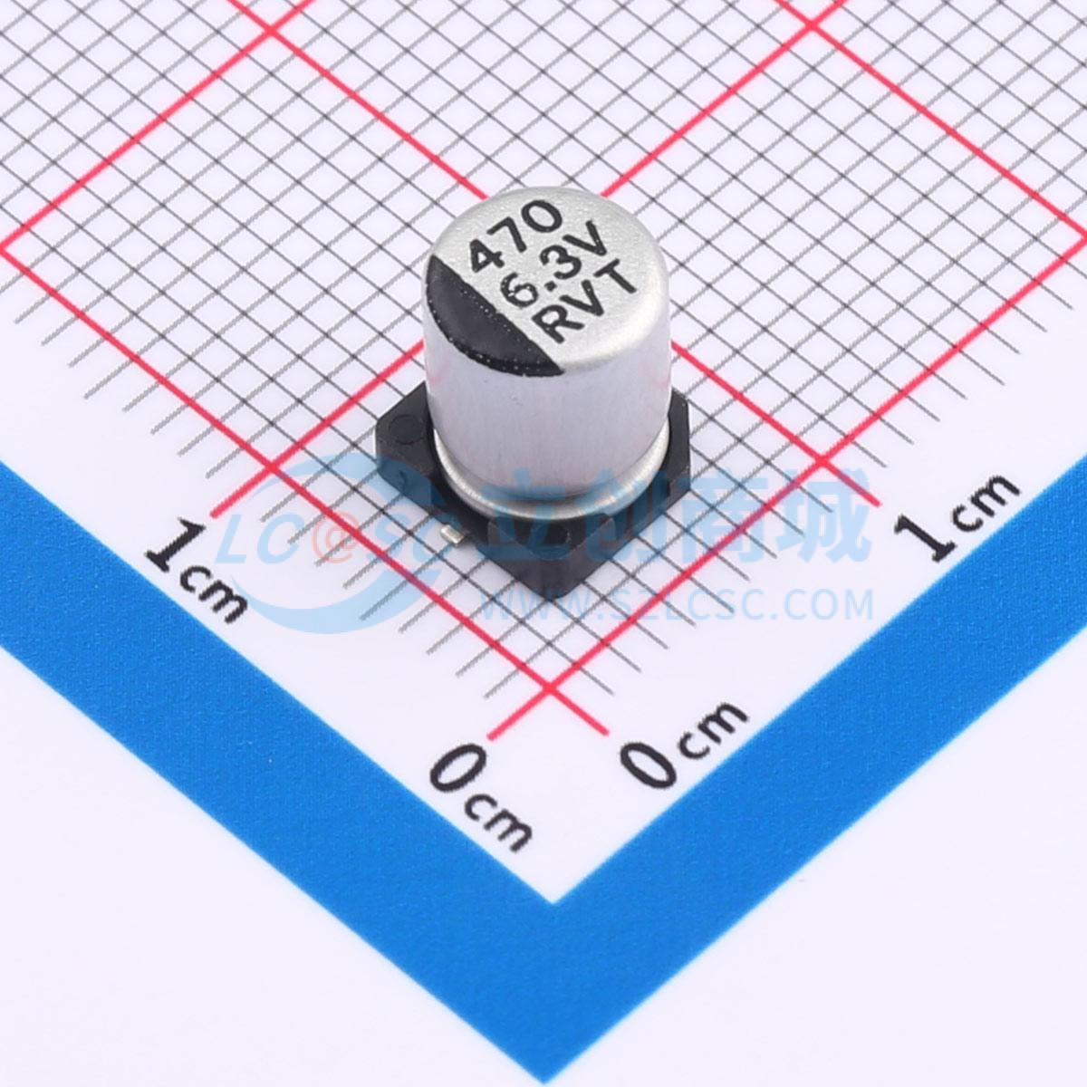 点击查看大图 RVT0J471M0607实物图