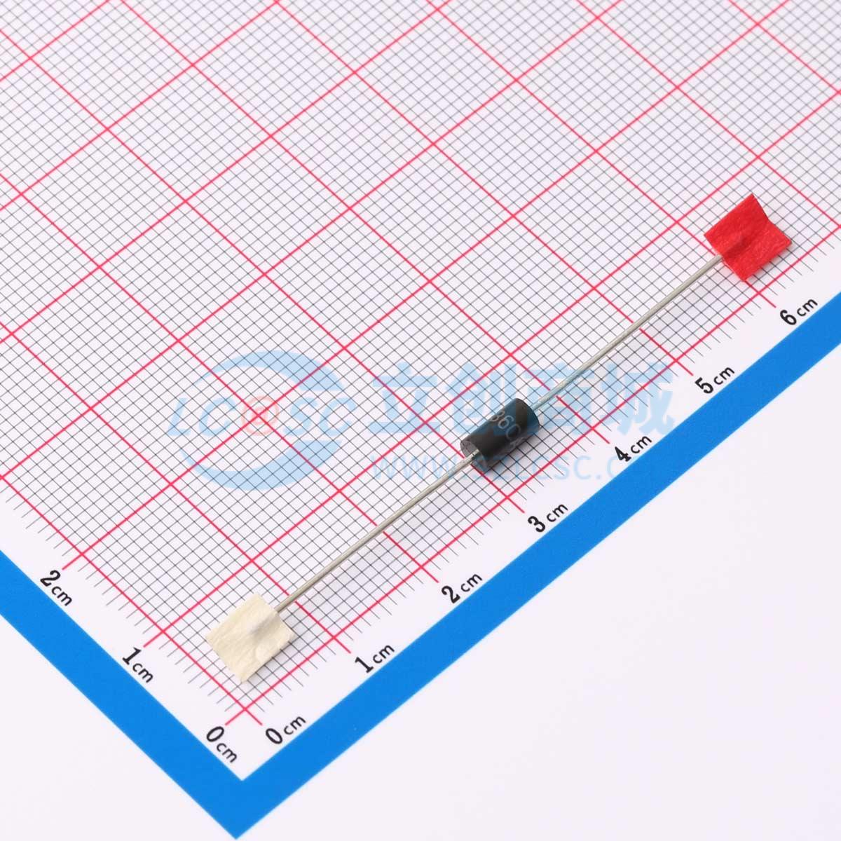 点击查看大图 P6KE36CA实物图