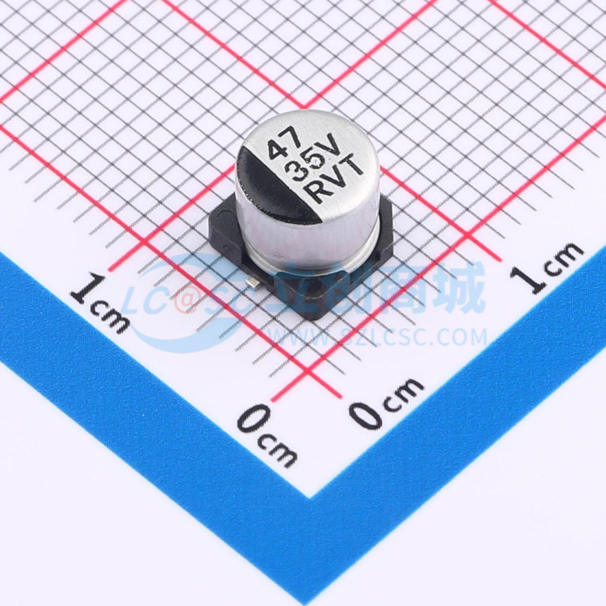 点击查看大图 RVT1V470M0605实物图