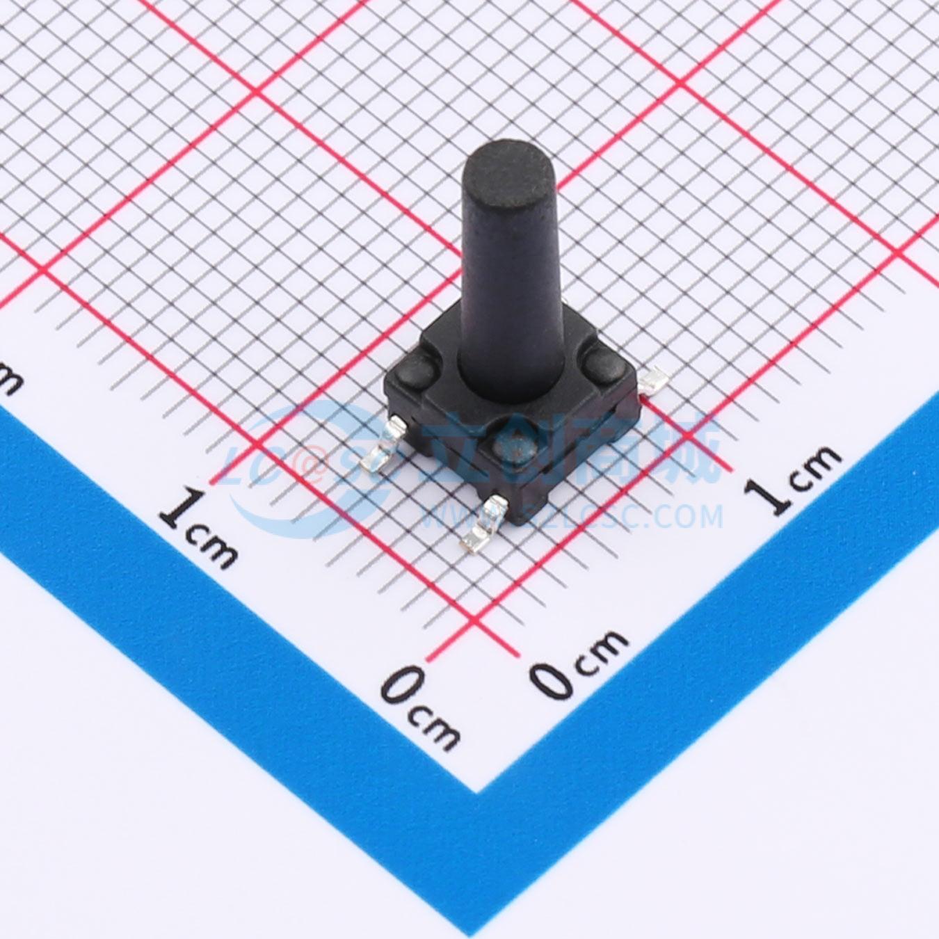 点击查看大图 KH-6X6X14H-SMT-FS-D实物图