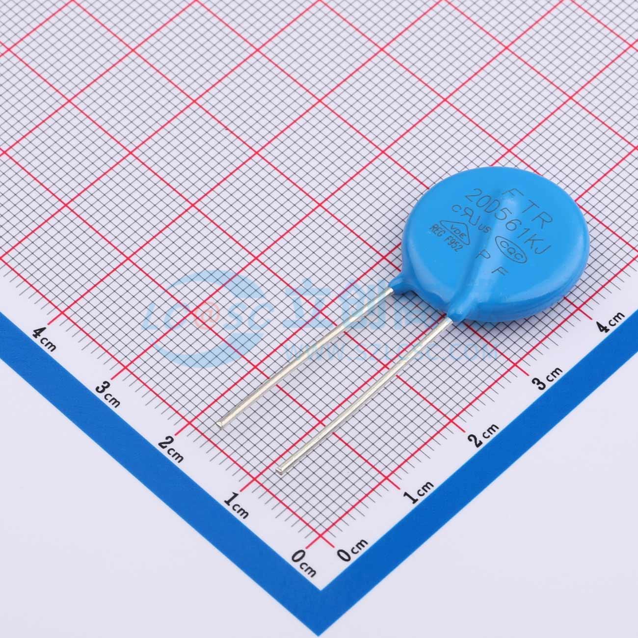 点击查看大图 FTR20D561KJ实物图