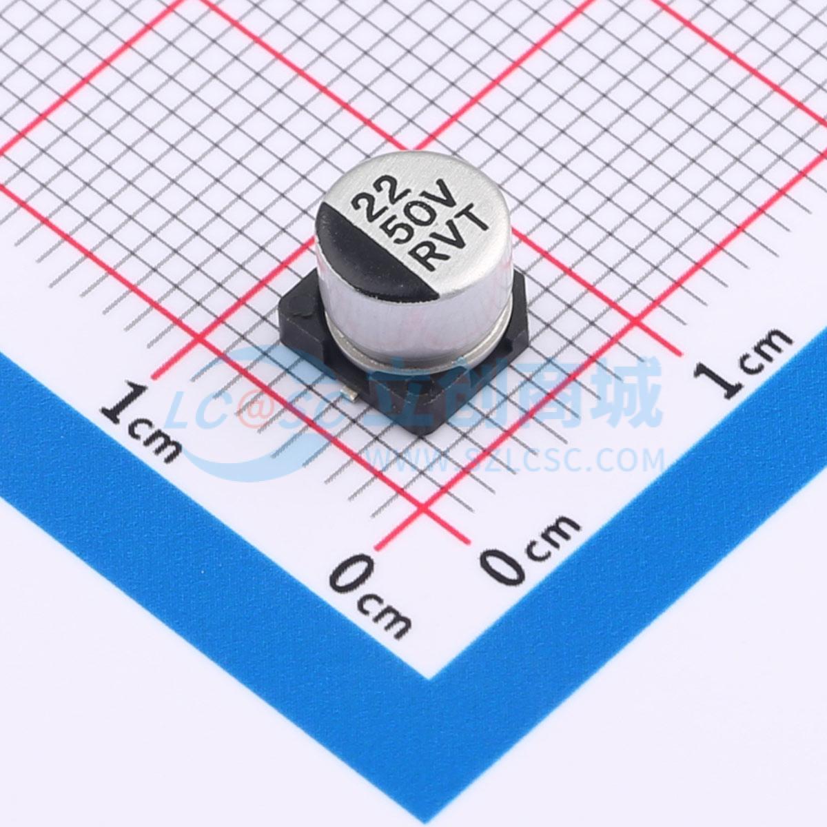 点击查看大图 RVT1H220M0605实物图