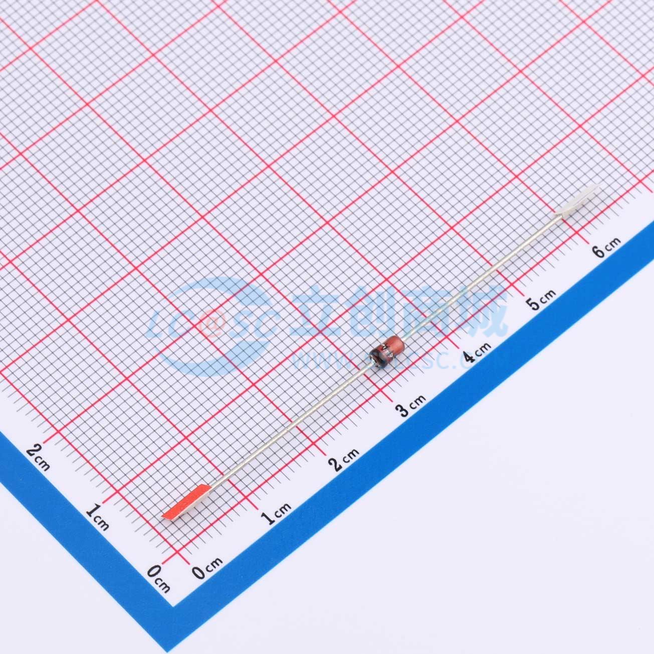 点击查看大图 1N4731APF-M实物图