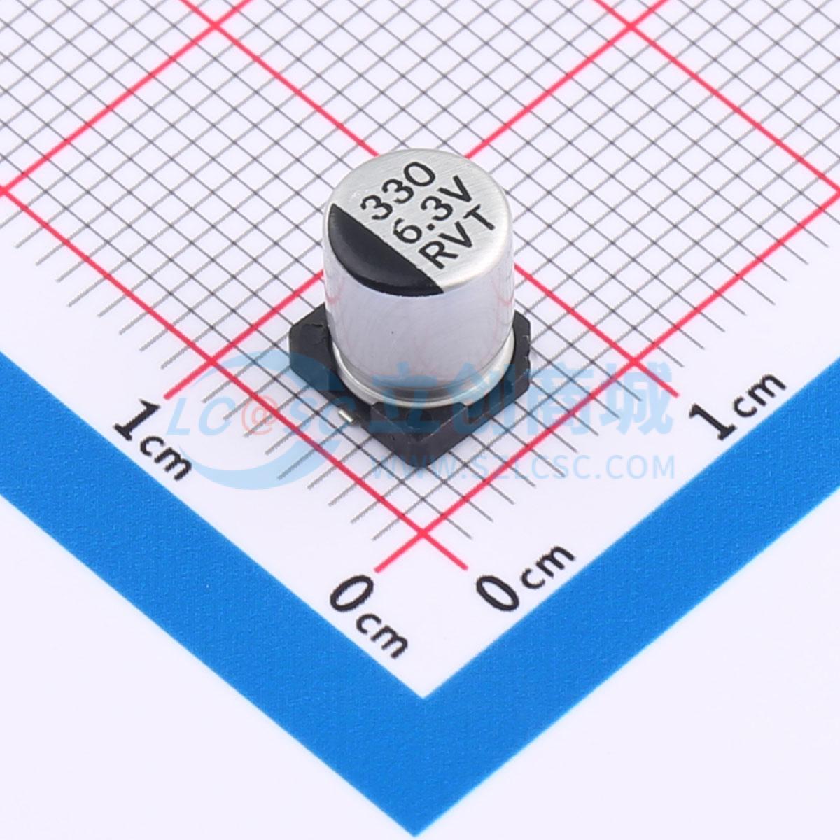 点击查看大图 RVT0J331M0607实物图