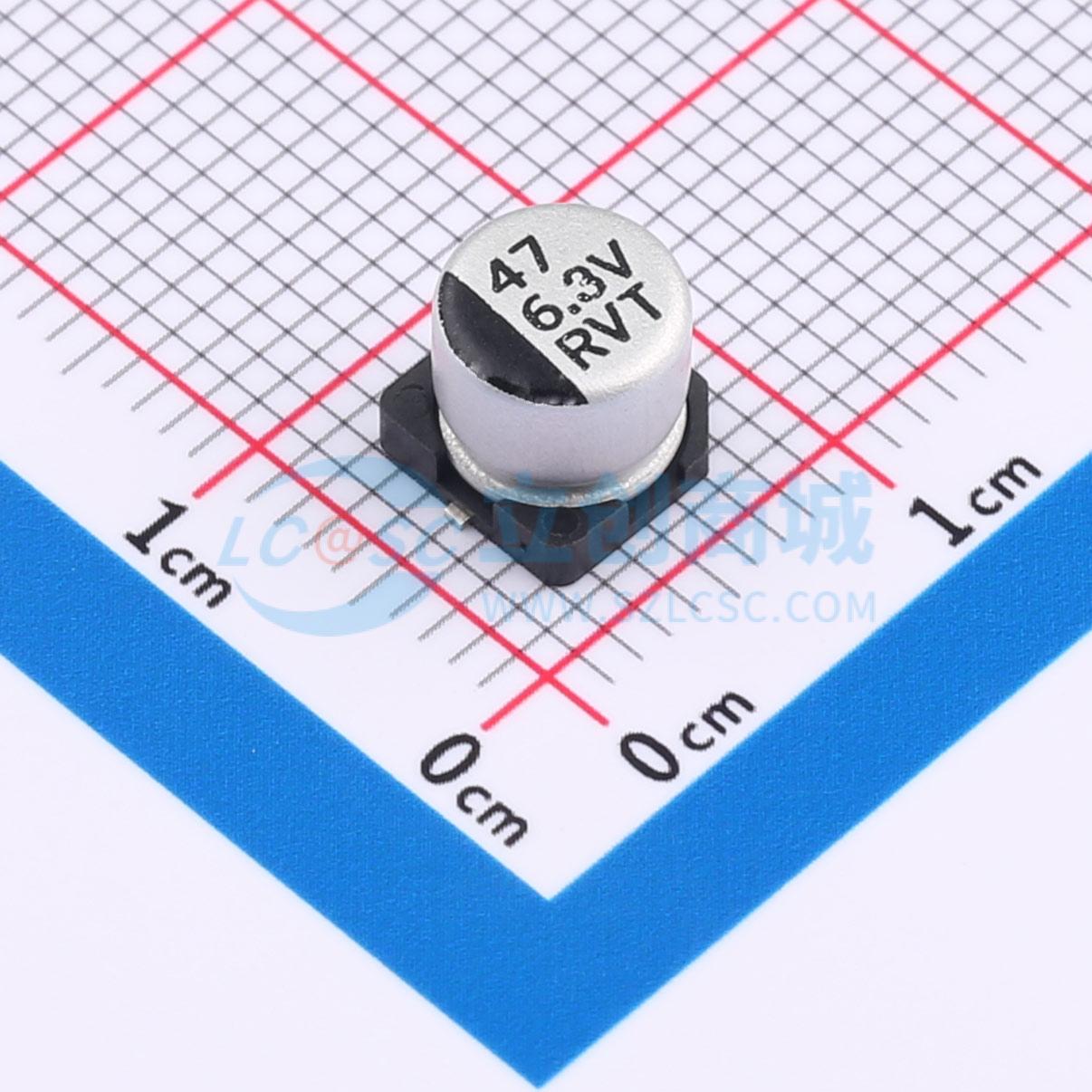 点击查看大图 RVT0J470M0605实物图