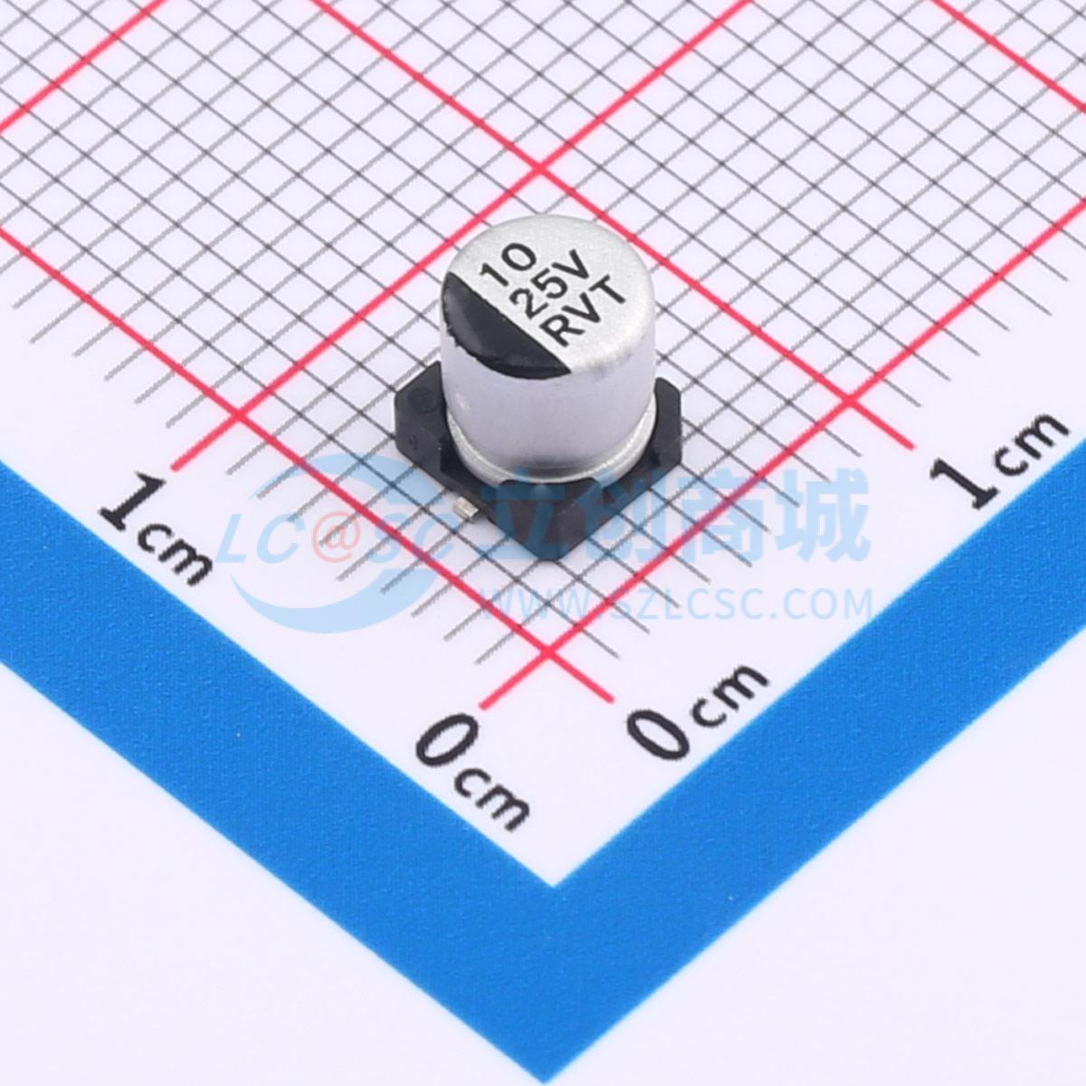 RVT1E100M0505实物图