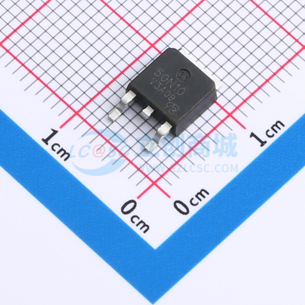 点击查看大图 50N10 TO252-VB实物图
