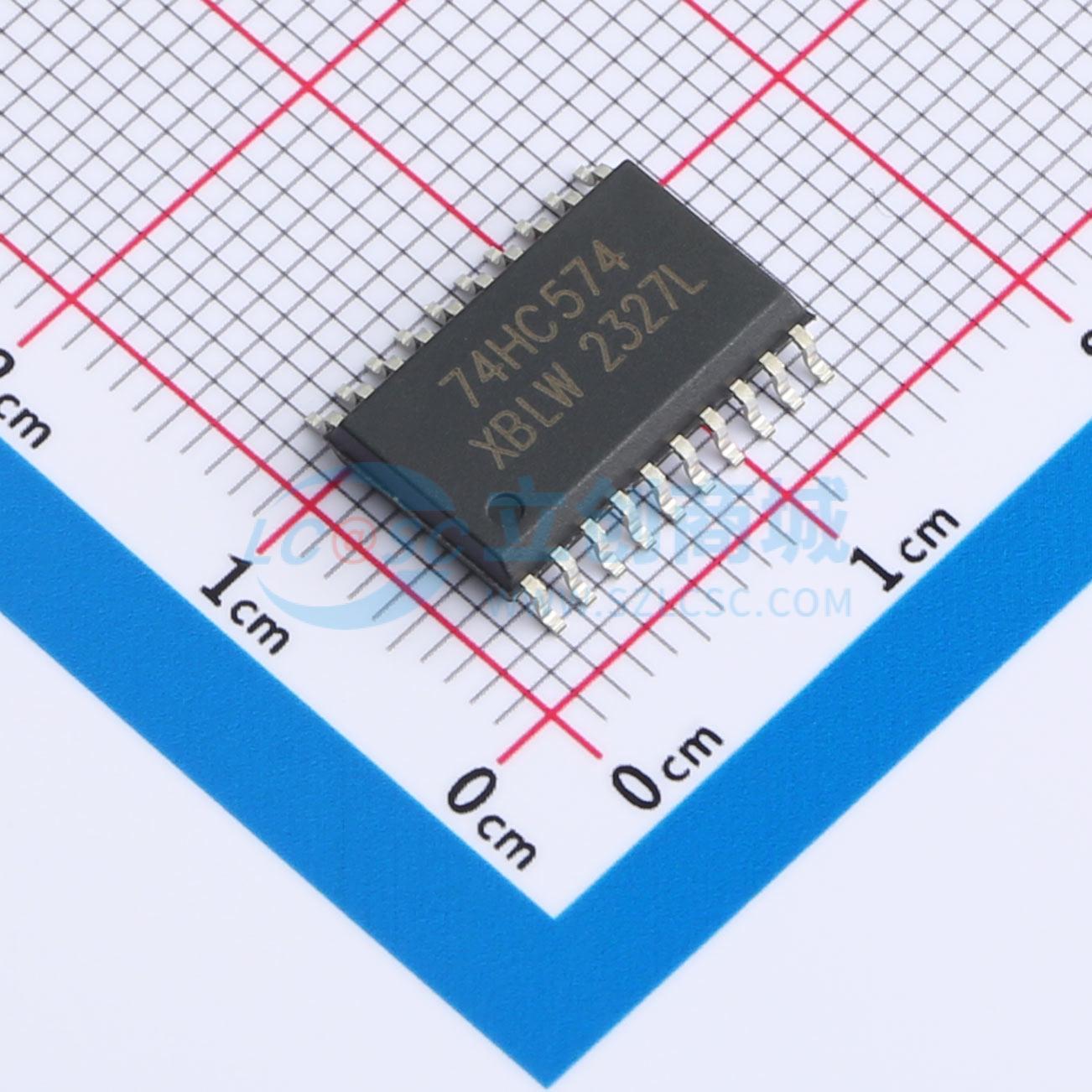 点击查看大图 SN74HC574DTR(XBLW)实物图