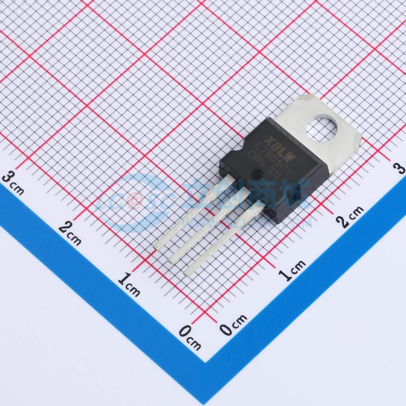 点击查看大图 L7805CV(XBLW)实物图