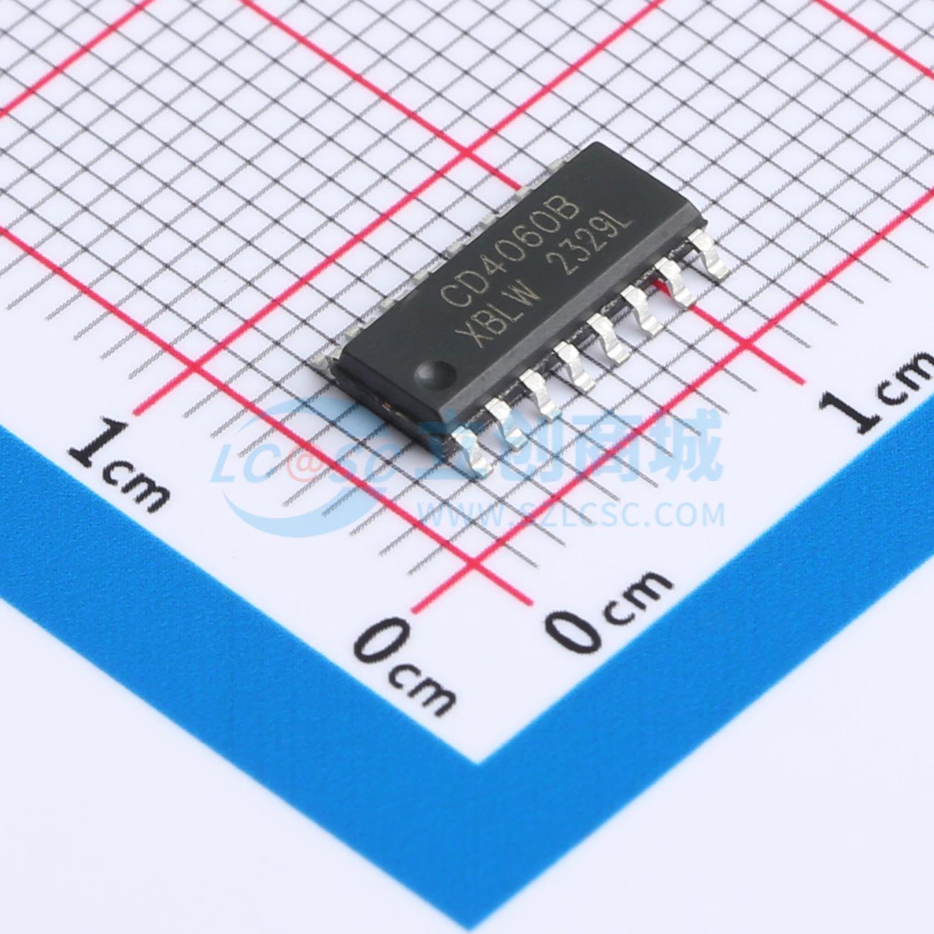 点击查看大图 CD4060BDTR(XBLW)实物图