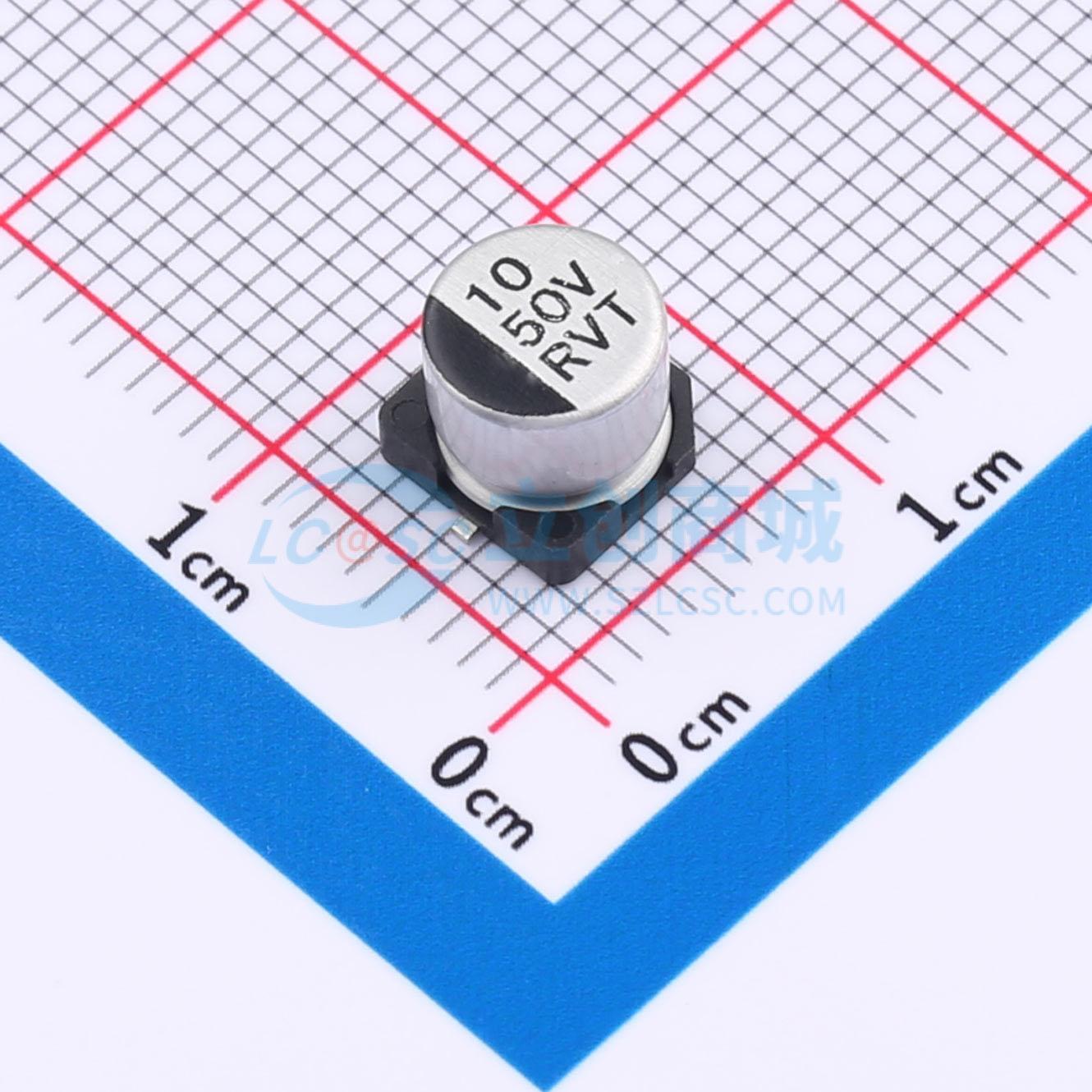 RVT1H100M0605实物图