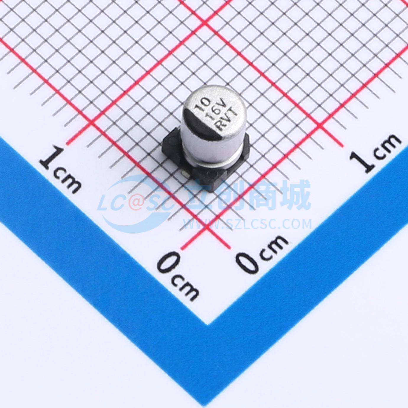 点击查看大图 RVT1C100M0405实物图