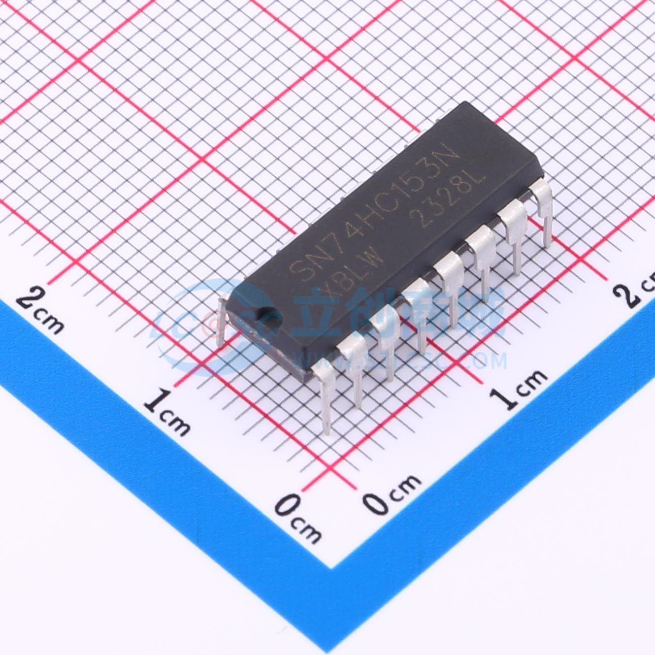 点击查看大图 SN74HC153N(XBLW)实物图