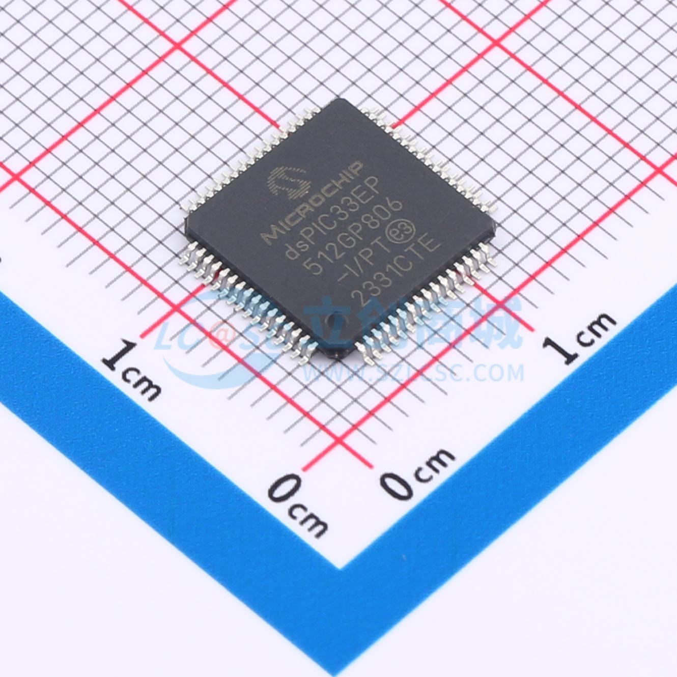 点击查看大图 dsPIC33EP512GP806-I/PT实物图