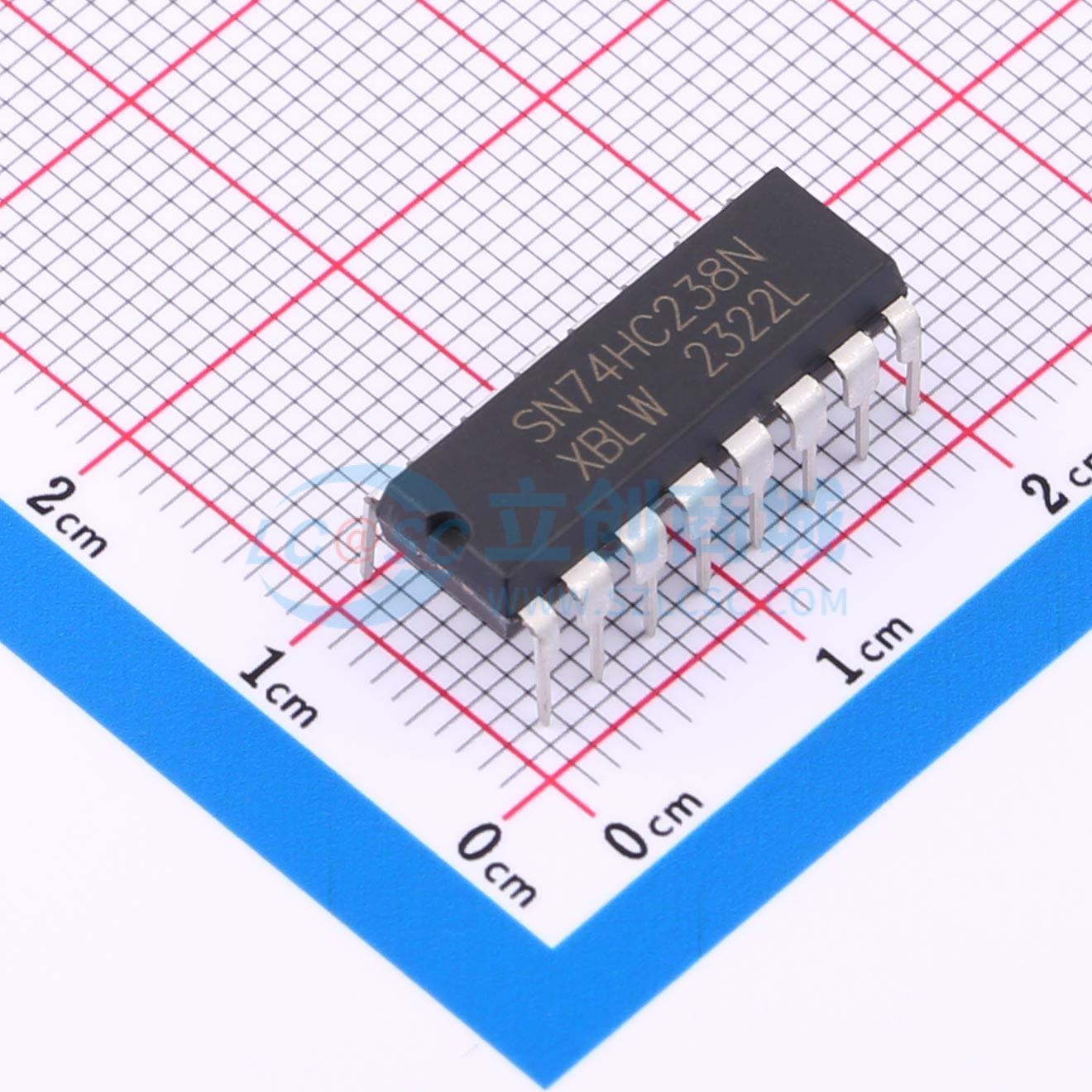 点击查看大图 SN74HC238N(XBLW)实物图