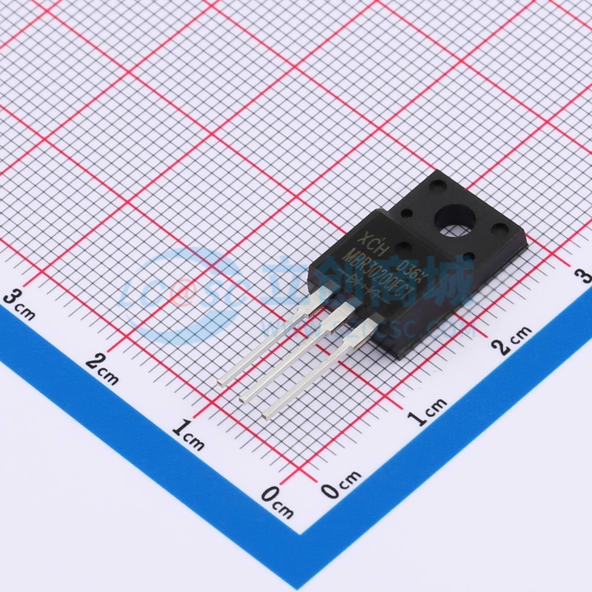 点击查看大图 MBR30200FCT实物图