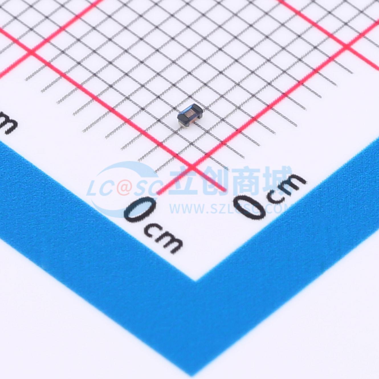 点击查看大图 WI0402IFR33KST-HF实物图