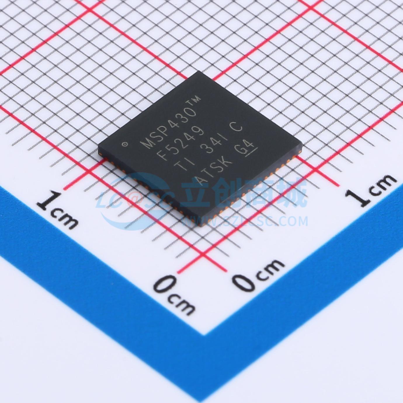 点击查看大图 MSP430F5249IRGCR实物图