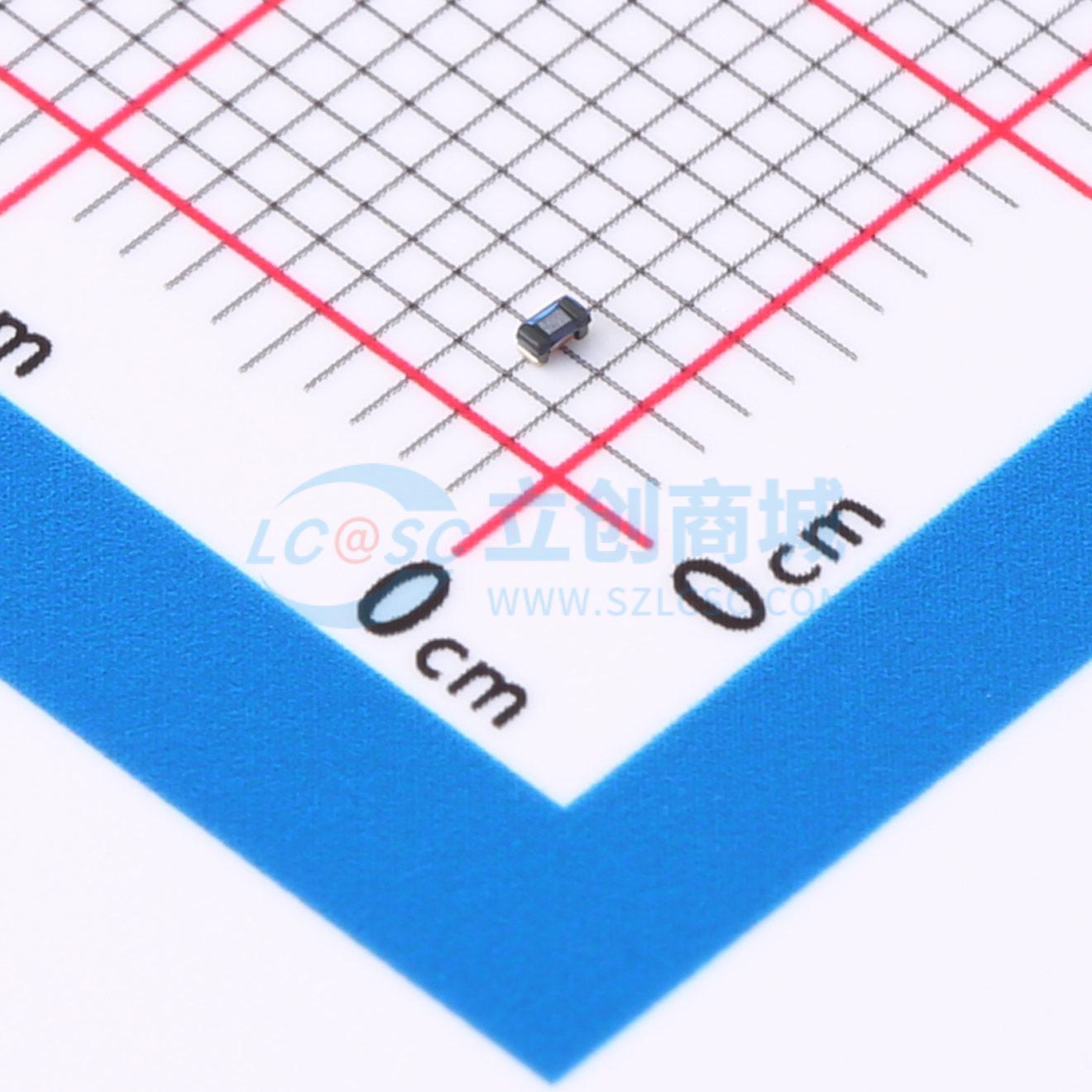 点击查看大图 WI0402IF1R0KST-HF实物图