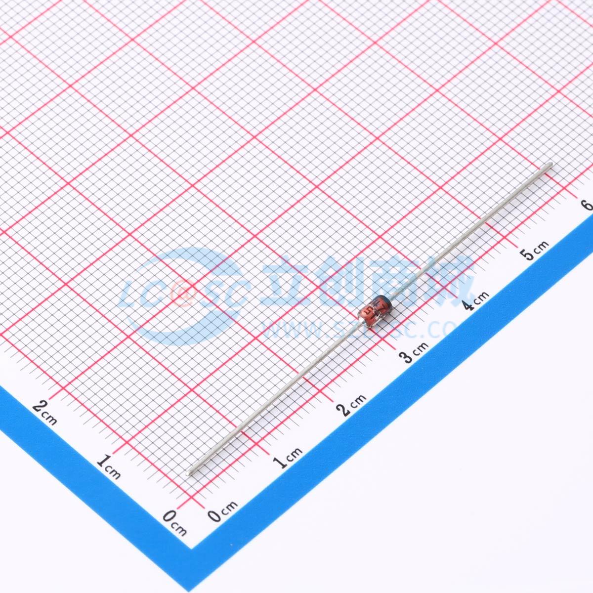 点击查看大图 1N4744APF-M实物图