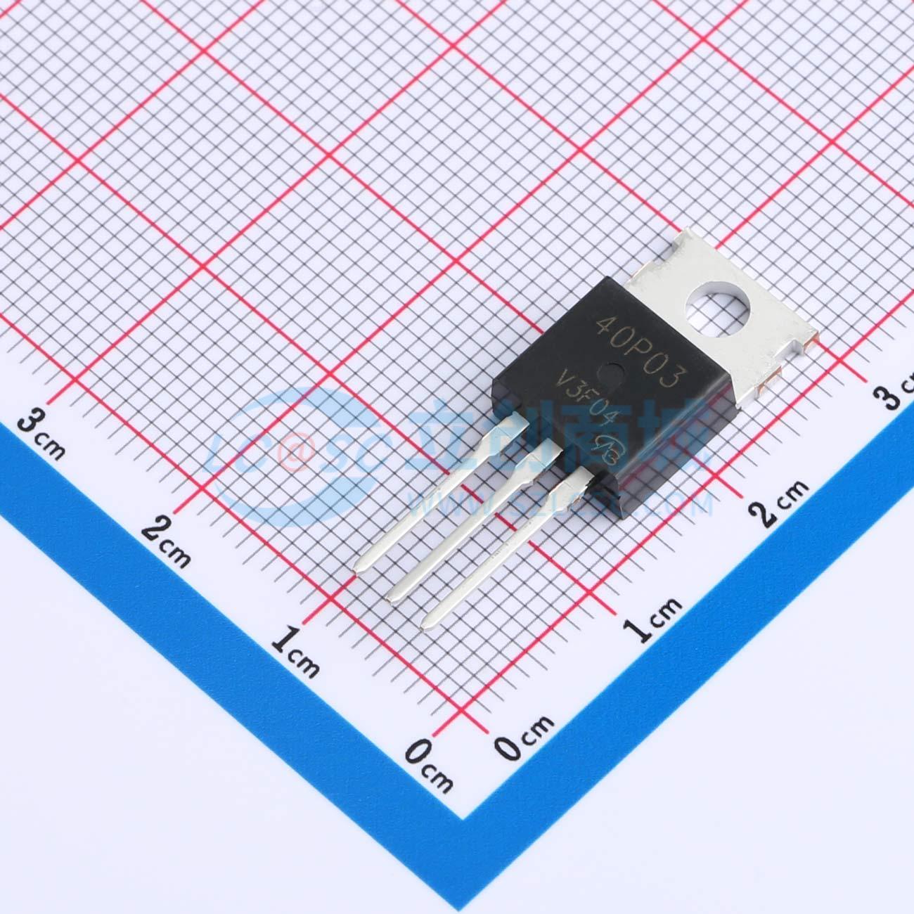 点击查看大图 40P03 CMP40P03-VB实物图