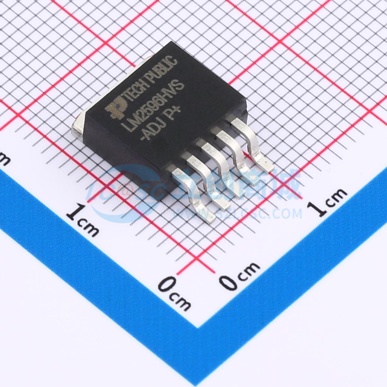 点击查看大图 LM2596HVS-ADJ实物图