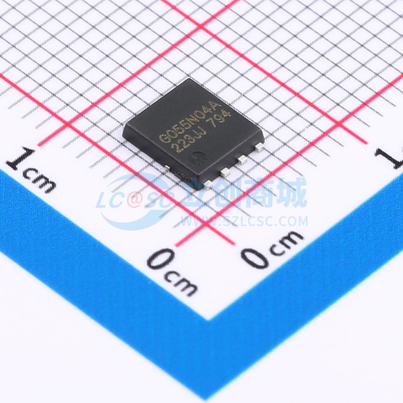 点击查看大图 JMTG055N04A实物图