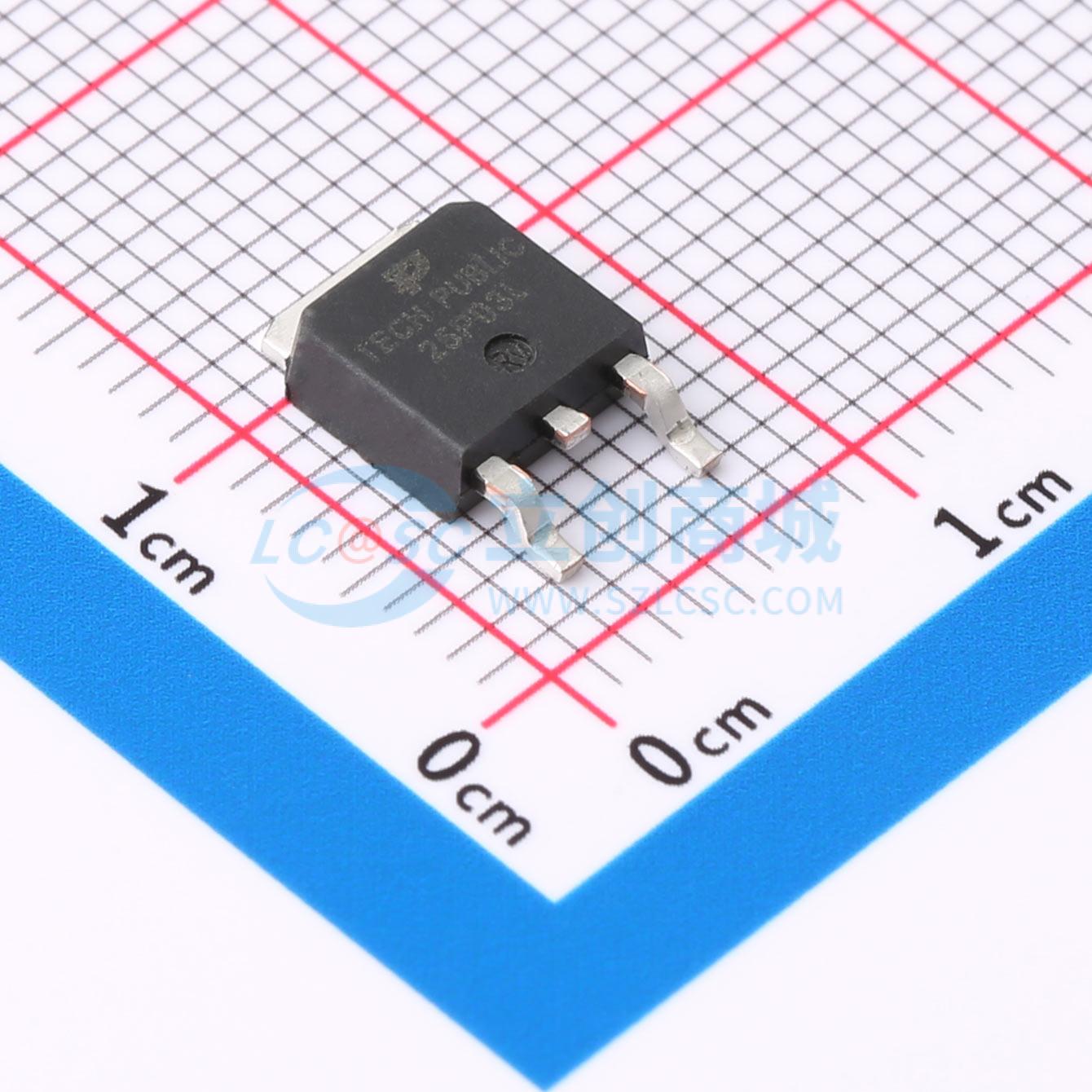 点击查看大图 NTD25P03LG实物图