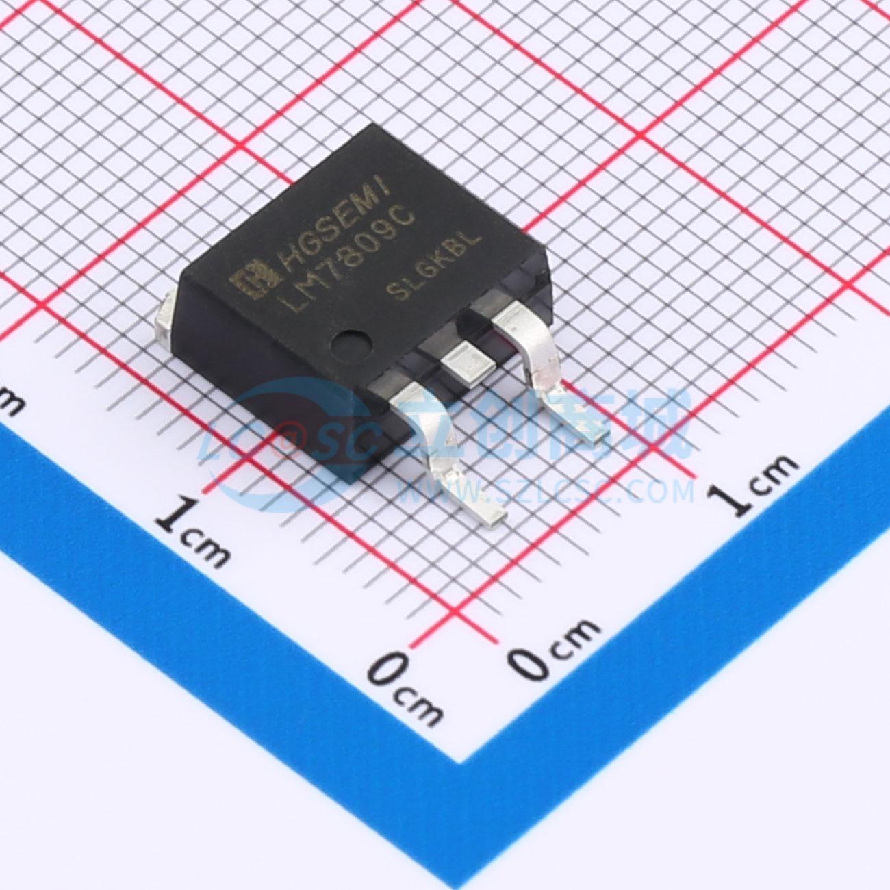 点击查看大图 LM7809CS2/TR实物图
