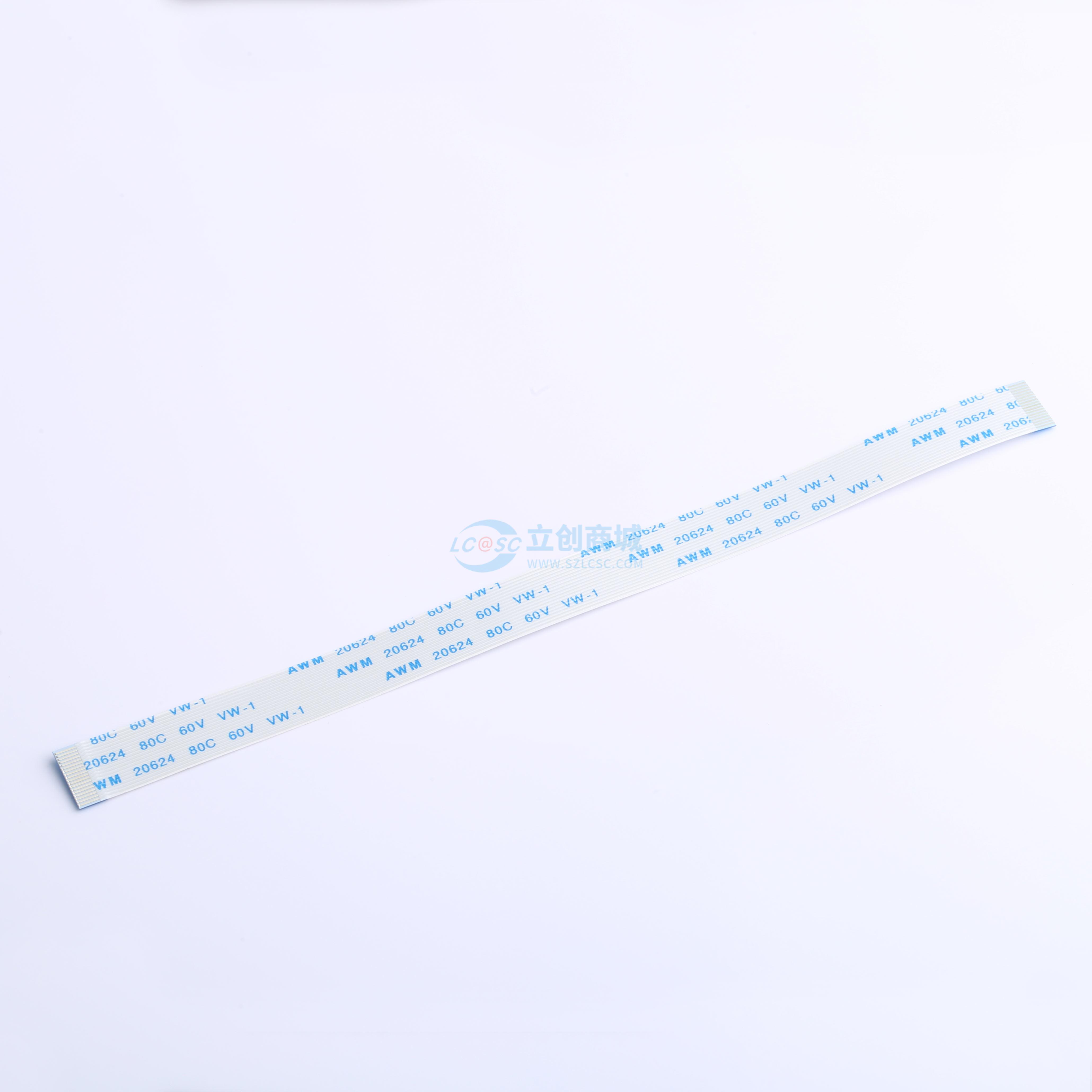 点击查看大图 HX FFC-0.5-18P-150mm实物图