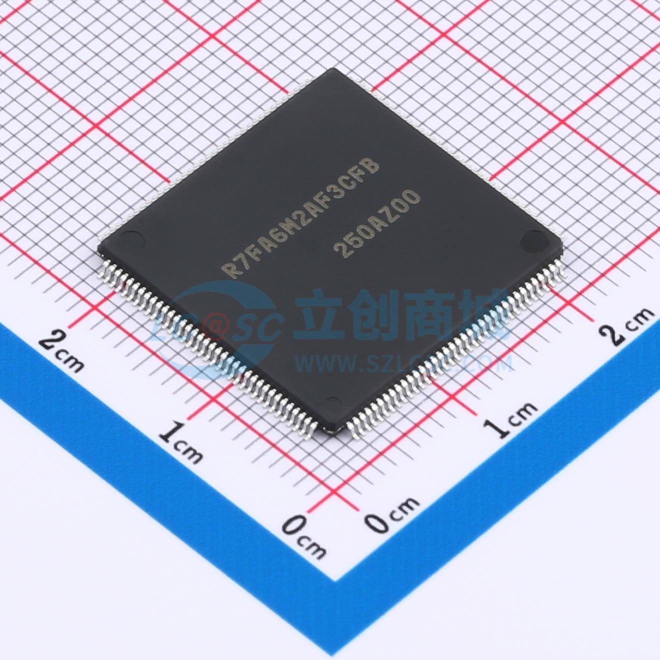 点击查看大图 R7FA6M2AF3CFB#AA0实物图