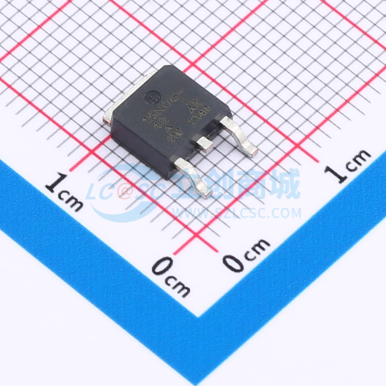 SQD15N06-42L-GE3-VB实物图