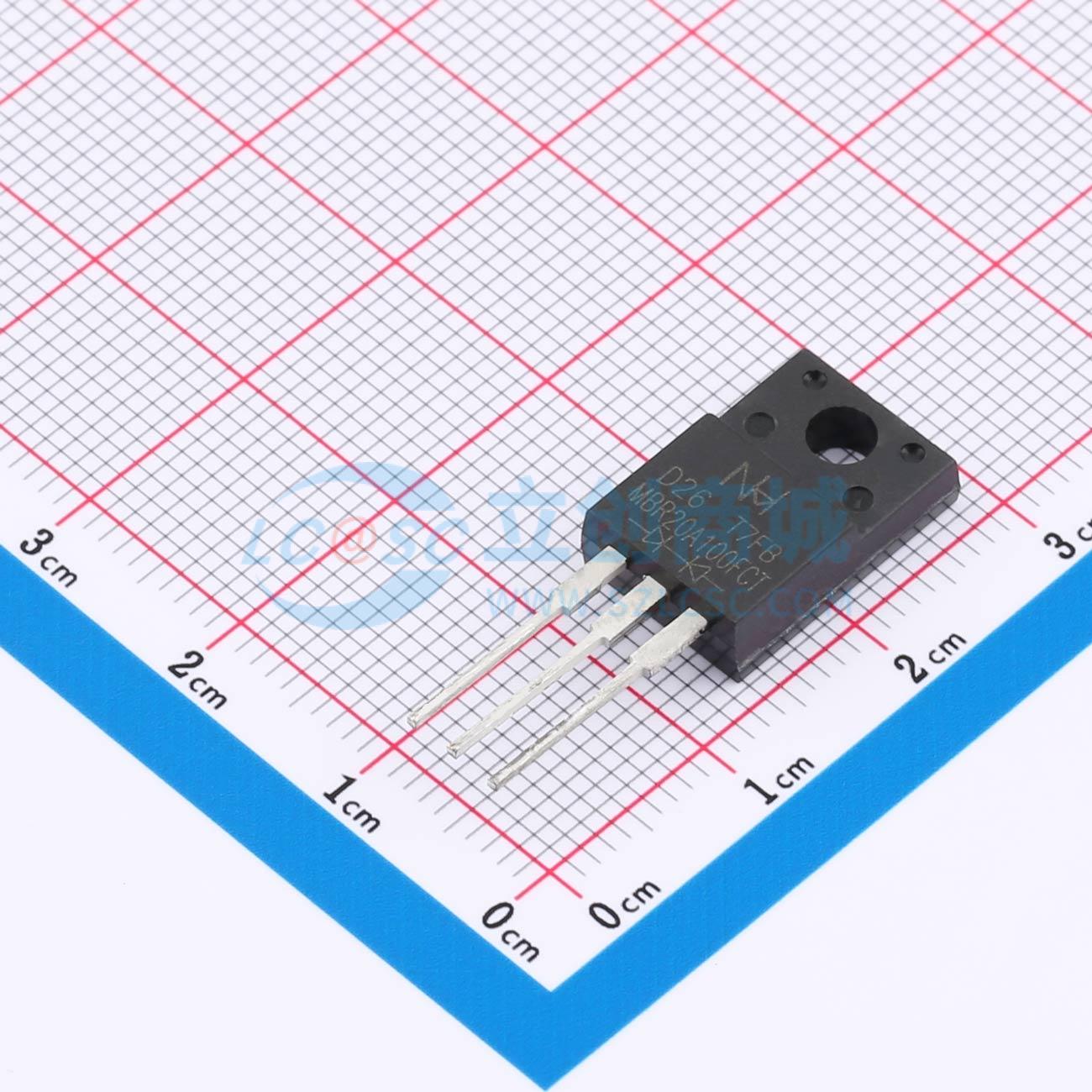 点击查看大图 MBR20A100FCT实物图