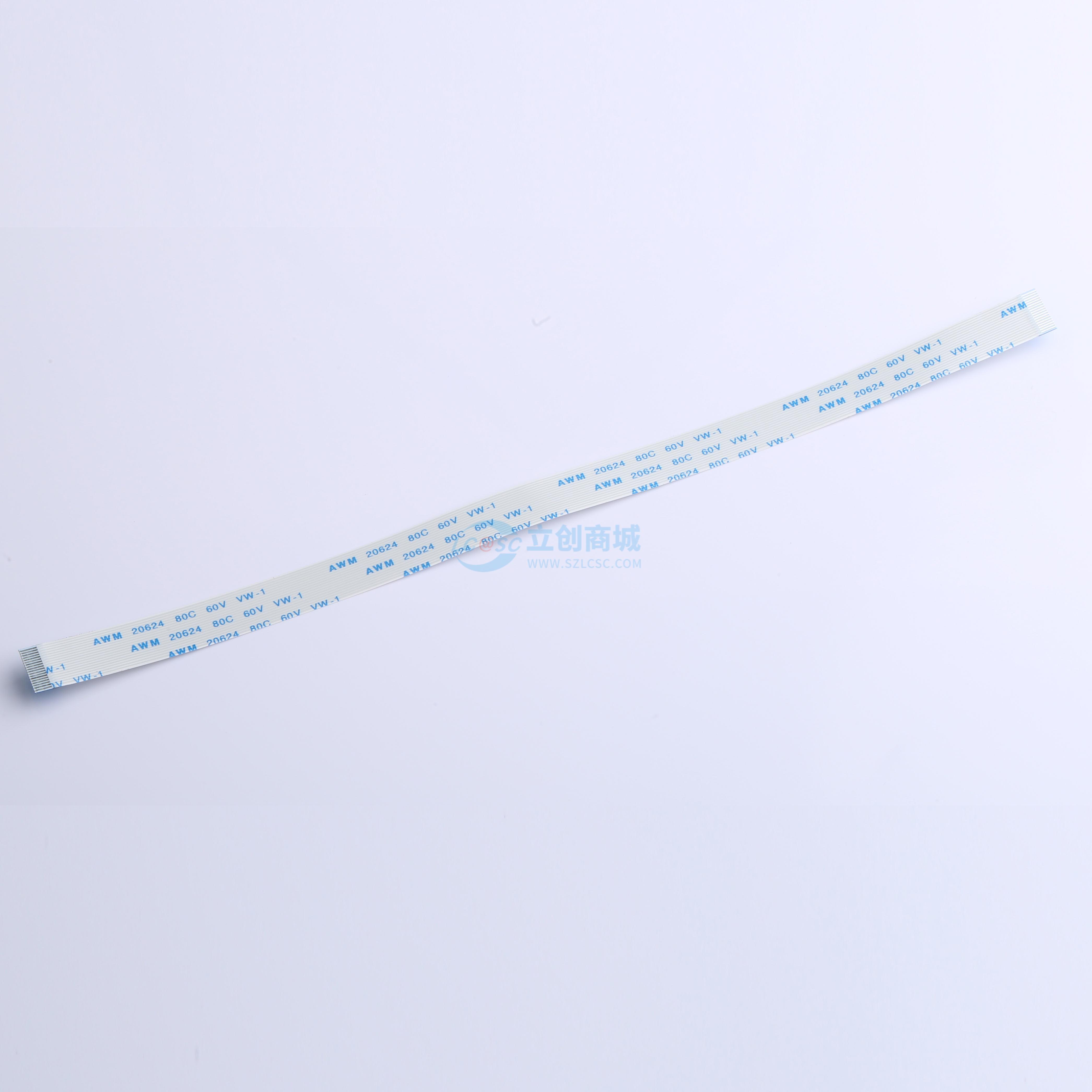 点击查看大图 HX FFC-0.5-18P-200mm实物图