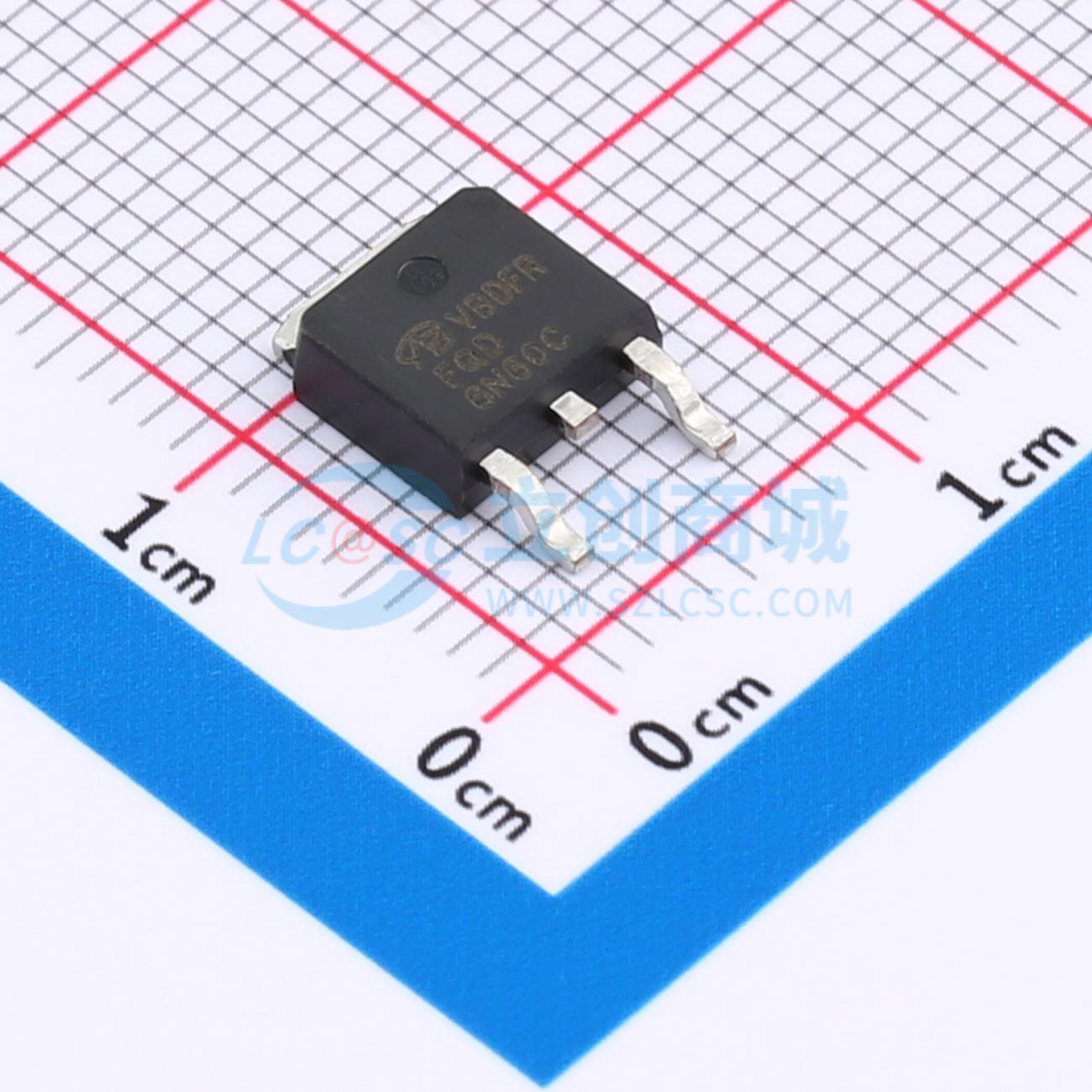 点击查看大图 FQD6N60CTF-VB实物图