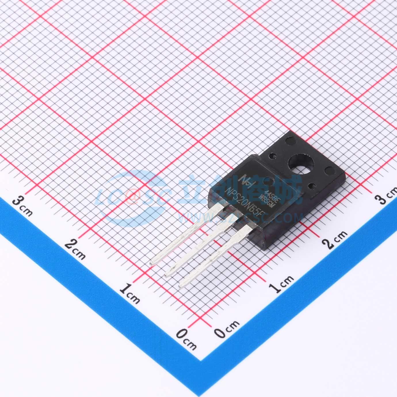 点击查看大图 NPS20N65F实物图