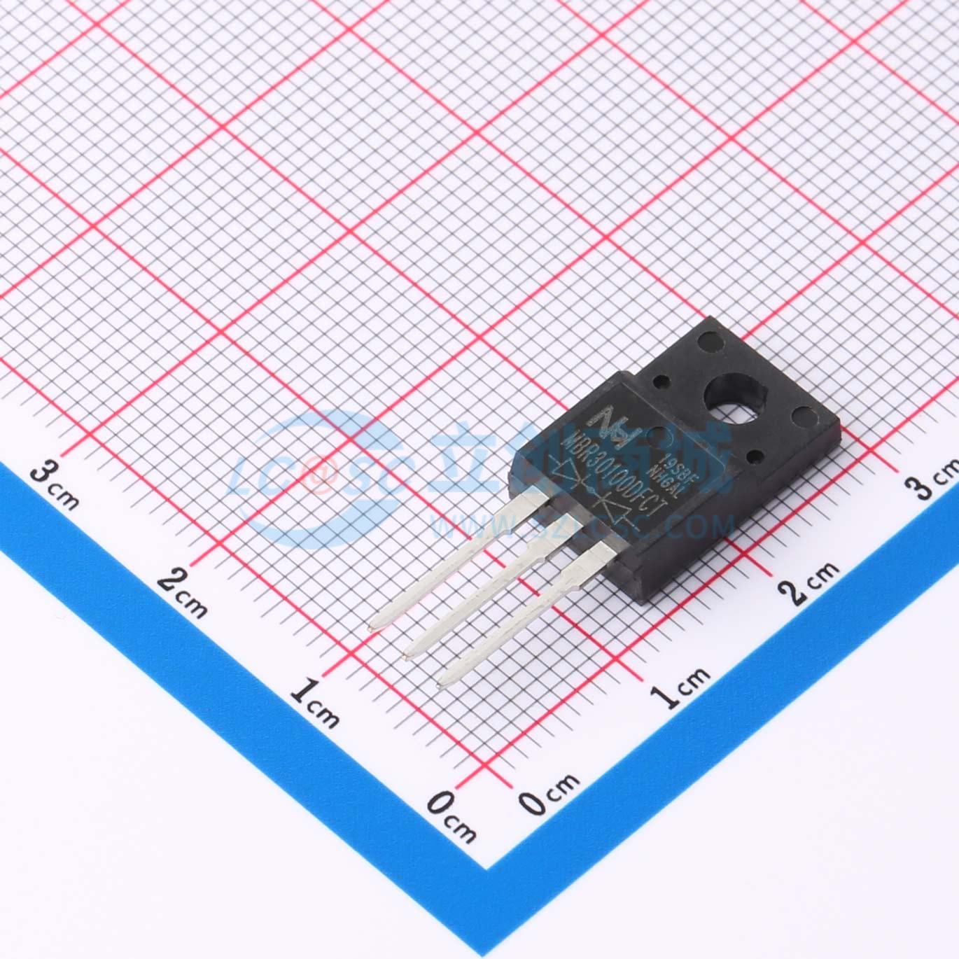 点击查看大图 MBR30100DFCT实物图