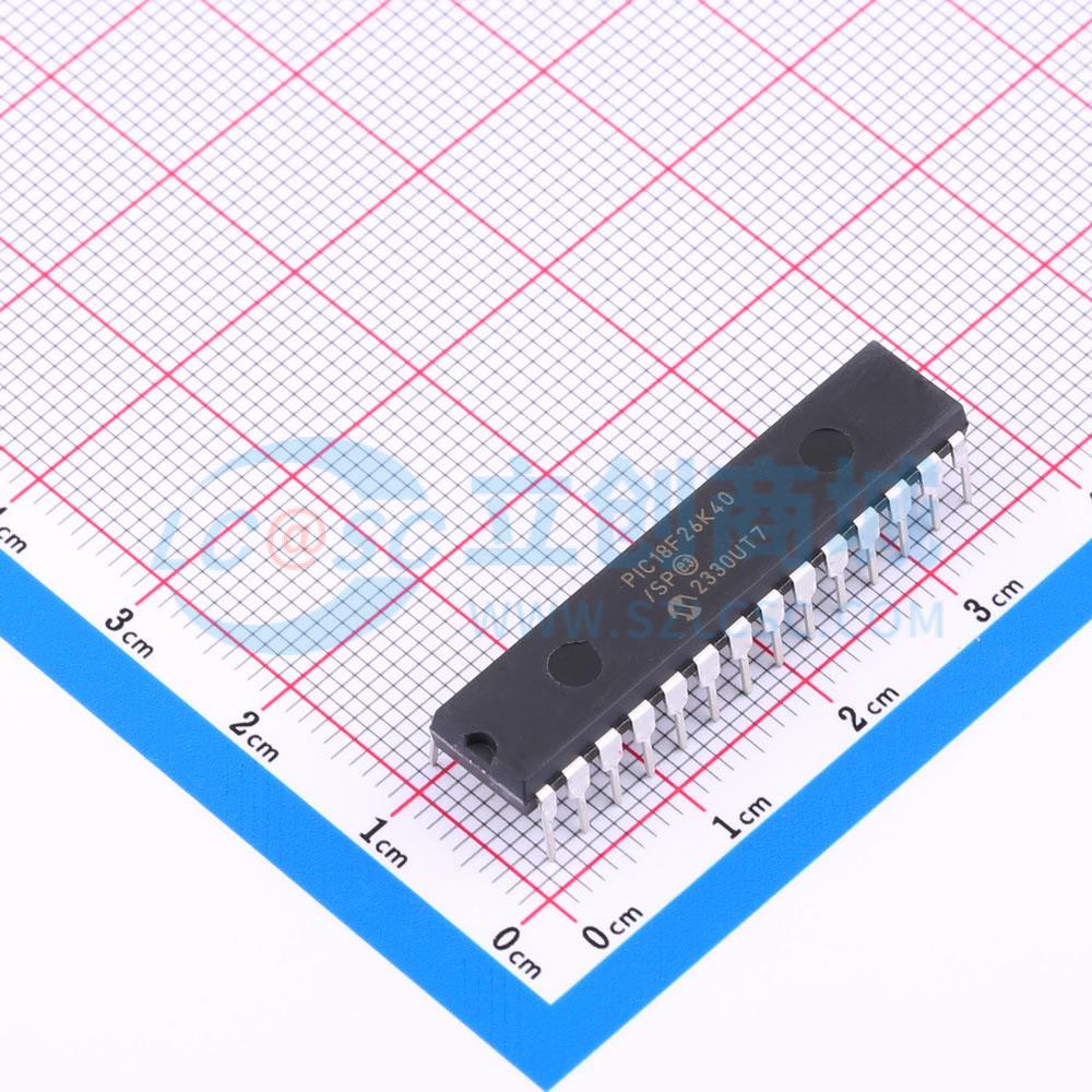点击查看大图 PIC18F26K40-I/SP实物图