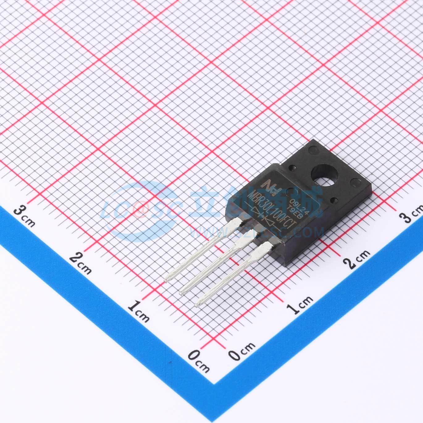 点击查看大图 MBR30L100FCT实物图