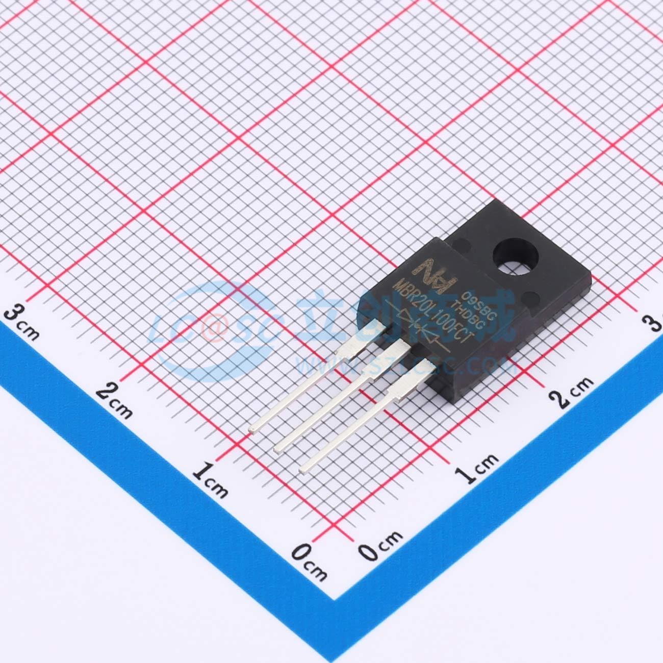 点击查看大图 MBR20L100FCT实物图