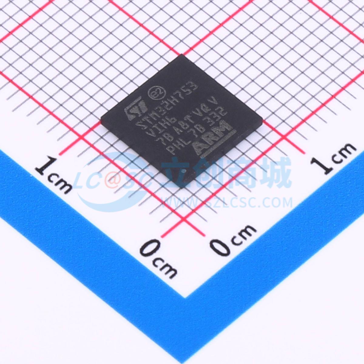 点击查看大图 STM32H753VIH6实物图